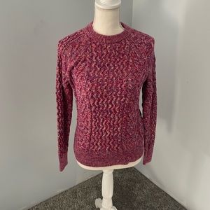 Gap pink and purple size xs sweater